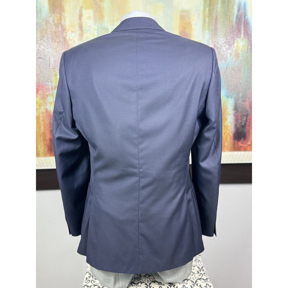 Mr. Start Mens NWOT Shoreditch Navy Blazer 40L  Custom MSRP $2230 - Picture 9 of 15